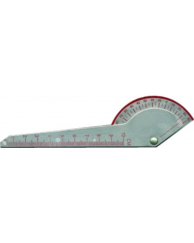 180º Digit Goniometer 6” Stainless Steel 